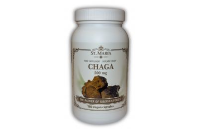 ST.MARIA Chaga 500 mg - Čaga sibiřská 180 kapslí